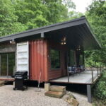 Red River Gorge Container Cabins two deck view