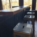 Red River Gorge Container Cabins two small bar design