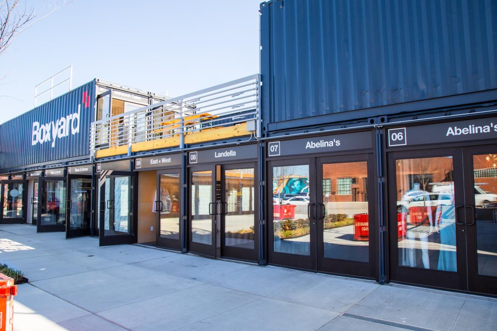 The Boxyard Tulsa Discover Containers