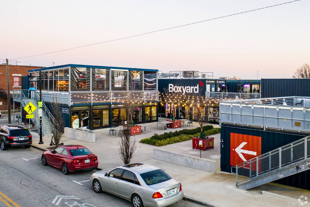 The Boxyard Tulsa Discover Containers