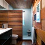 crazy mountain container casa bathroom wood
