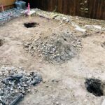 east atomic ranch shipping container construction excavation