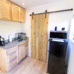 east atomic ranch shipping container kitchen counter