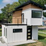 downtown lincoln container home deck