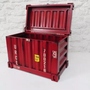 container furniture chest red