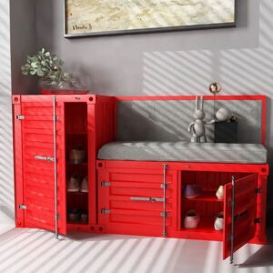 container furniture storage bench shoes