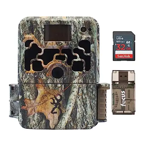 Browning Trail Camera Dark Ops Extreme 16MP Bundle with Ultra 32GB Class 10 SD Memory Card, and USB 2.0 Card Reader (3-Items)