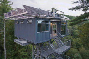 river forest lookout solar panels