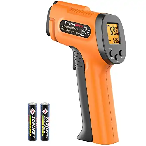 ThermoPro TP30 Infrared Laser Thermometer Gun, Measure -58°F - 1022°F