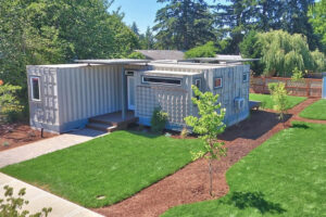 oregon city container home three angle high