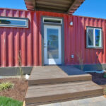 oregon city container home two windows
