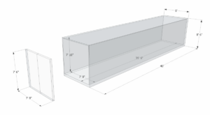 40ft General Purpose Container Dimensions