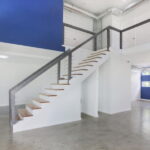 Camden Avenue Container House staircase accent