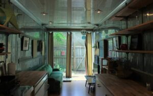 Cute Tiny House Shipping Container, Gainesville, Florida door