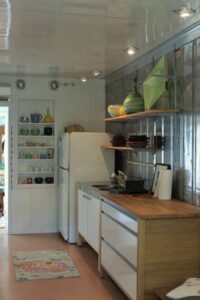 Cute Tiny House Shipping Container, Gainesville, Florida white