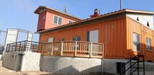 Finished Shipping Container School