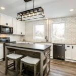 Inman Street Container House interior kitchen