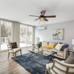 Inman Street Container House interior living space