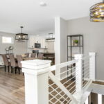 Inman Street Container House interior stair railing