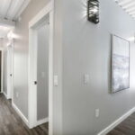 Inman Street Container House interior walls