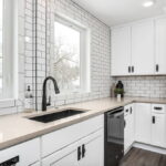Inman Street Container House kitchen cabinet