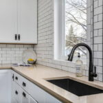 Inman Street Container House kitchen sink