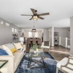 Inman Street Container House living area