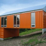 Livingston Manor Container Home front view
