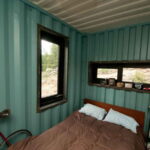 Nederland Container Home bedroom design
