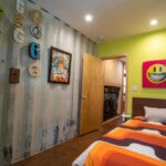 Prince Road Container House bedroom wall letters