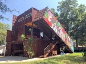 Prince Road Container House exterior perspective