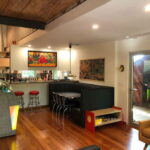 Prince Road Container House kitchen dining area view