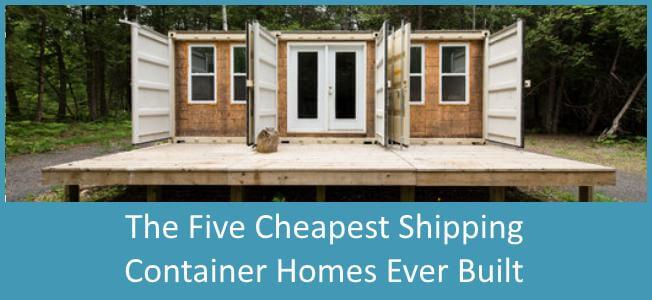 5 Container Home Examples, Simple Container House Plans