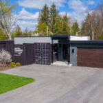 Westmont Container Home front landscape view