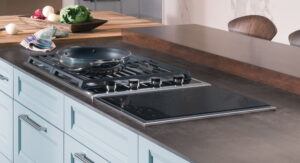 container home cooktops drop in