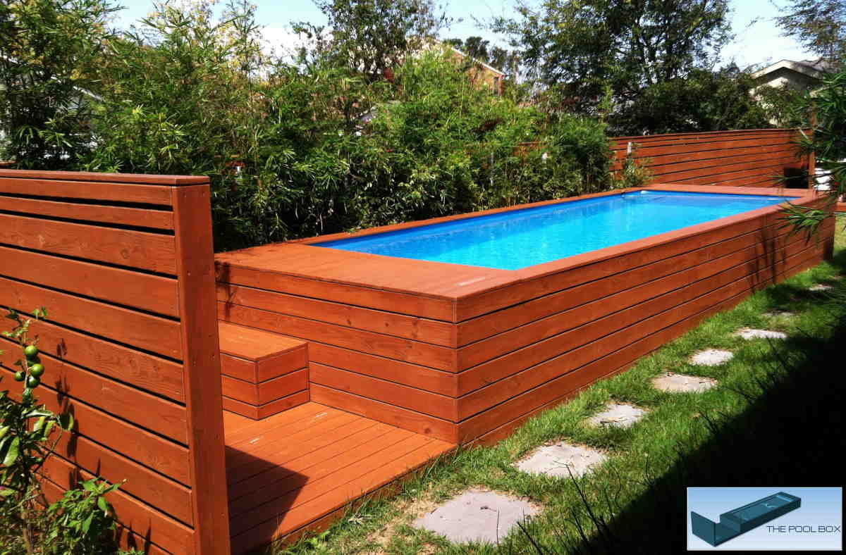 above ground container pools