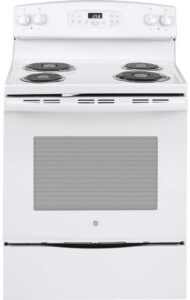 Electric single oven range