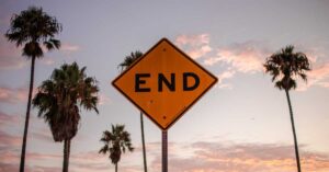 End street sign