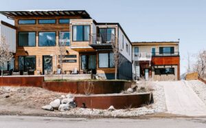 foster container home apartment street