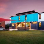 foster container home exterior back