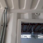 foster container home interior cut detail