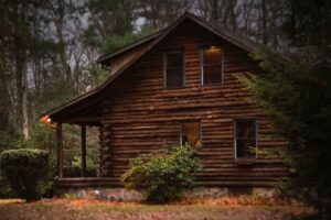 example of a log cabin