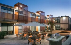 potters lane container housing