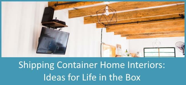 Shipping Container Homes Interior