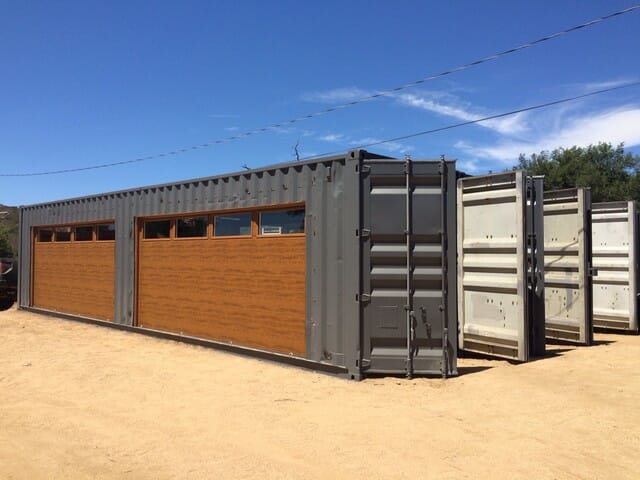 shipping container garage