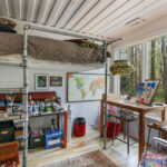 union pier container home one lofted bed