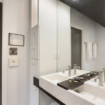 union pier container home one split sink bathroom